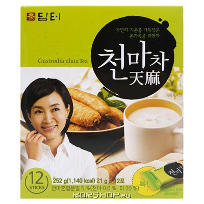 Чай из гастродии высокой Damtuh, Корея, 252 г Акция