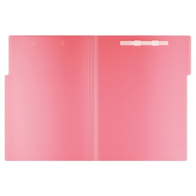 Скоросшиватель пластиковый А4 BERLINGO "No Secret" полупрозрачный розовый (FP4_04103) 500мкм