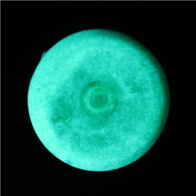 Краска акриловая люминесцентная, 20 мл LUXART Lumi сине-зелёный, сине-зелёное свечение