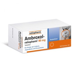Ambroxol-ratiopharm (Амброксол-ратиофарм) 60 mg Hustenloser 100 шт