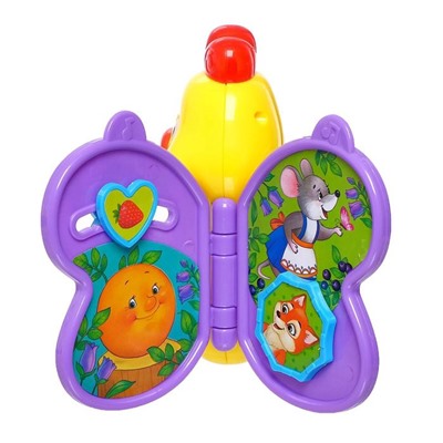 Музыкальная игрушка «Волшебная бабочка» звук, свет