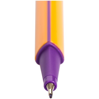 Ручка капиллярная Berlingo "Rapido" фиолетовая 0.4мм (CK_40105) трехгранный корпус