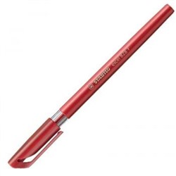 Ручка шариковая 828/40-F "Excel" красная 0.7мм STABILO {Малайзия}