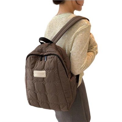 Женский текстильный рюкзак 6016 BROWN