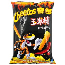 Кукурузные чипсы с остро-кислым вкусом Hot & Sour Cheetos, Китай, 90 г