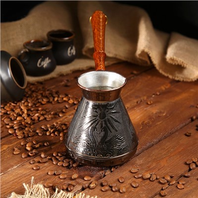 Турка для кофе медная «Верность», 0,6л