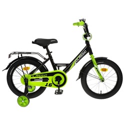 Велосипед 16" Graffiti Classic, цвет черный/зеленый