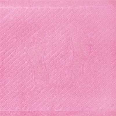 Полотенце махровое ножки 700 гр/м2 Туркменистан 50/70 см цвет розовый