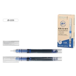 Ручка роллер Basir (JD-2235) синяя, 0.5мм, одноразовая
