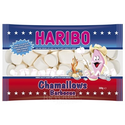 Маршмеллоу для мастики Chamallows Haribo, 300 гр.