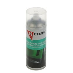 Очиститель-полироль пластика Kerry для наружных частей, 520 мл, аэрозоль