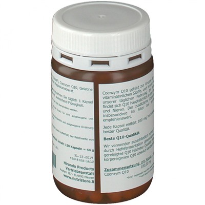 Q10 (К10) 100 mg 120 шт