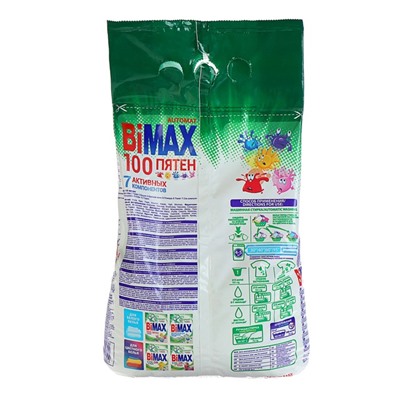 Стиральный порошок BiMax "100 пятен", автомат, 3 кг