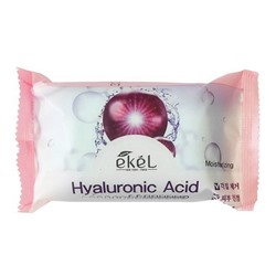 Ekel Мыло косметическое с гиалуроновой кислотой / Peeling Soap Hyaluronic Acid, 150 г