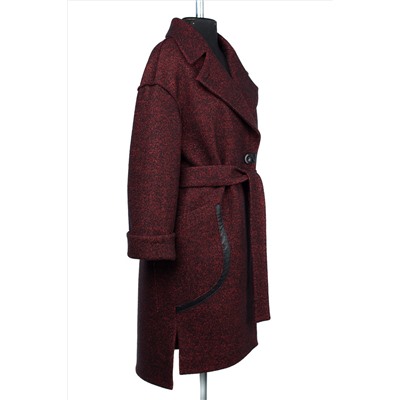 01-09397 Пальто женское демисезонное (пояс)