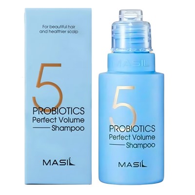 Masil Шампунь для объёма волос с пробиотиками / 5 Probiotics Perpect Volume Shampoo, 50 мл