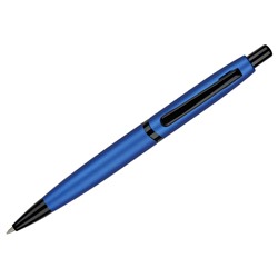 Ручка шар. Luxor "Dunes" (2319) синяя, 0.7мм., кнопочный механизм, корп. синий электрик, в футляре