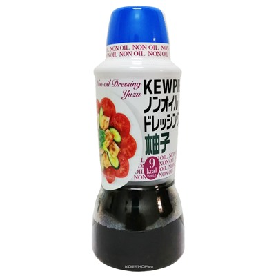 Соус заправка без масла с юдзу Kewpie QP, Япония, 380 мл