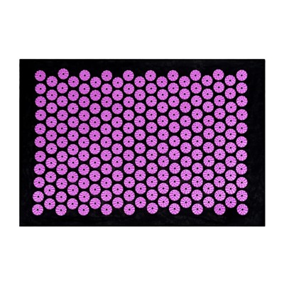 Коврик акупунктурный Bradex «НИРВАНА» 60х40 см, чёрный, цвет фиолетовый