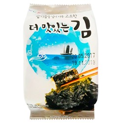 Жареная морская капуста «КИМ» (10 листов), Корея