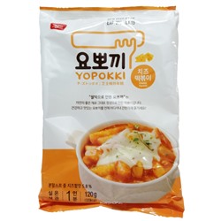 Токпокки в сырном соусе Yopokki (1 порция), Корея, 120 г Акция