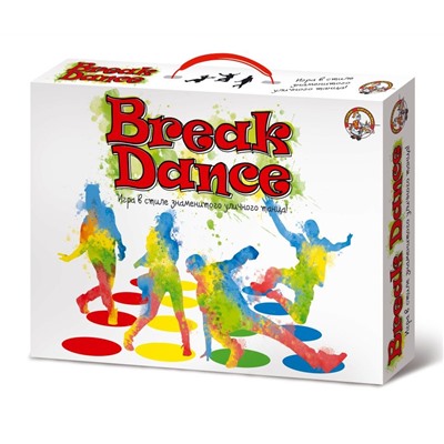 Игра "Break Dance", размер поля 120*180см, в коробке 23,5*18,3см ( 04114) "Десятое королевство"