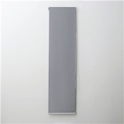 Штора рулонная «Механика. Блэкаут», 50×180 см (с учётом креплений 3,5 см), цвет серый