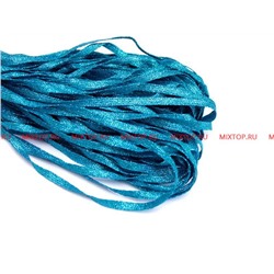 Тесьма 5мм (цвет голубой)