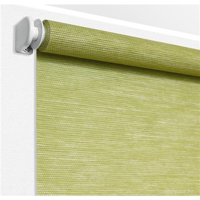Рулонная штора «Концепт», 90х160 см, цвет зеленый