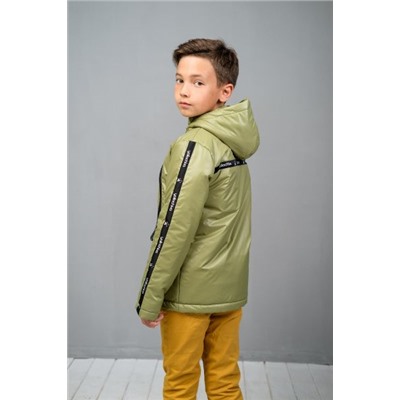 Куртка-анорак для мальчика оливковый