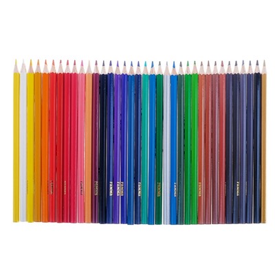 Карандаши 36 цветов «Гамма» «Классические», стержень d=2.6 мм, шестигранные