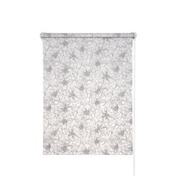 Рулонная штора «Экзотика», 45х175 см, цвет белый