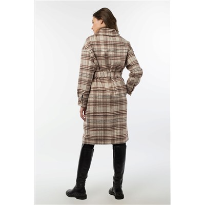 01-10518 Пальто женское демисезонное (пояс)