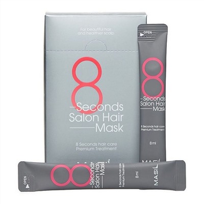Masil Маска для волос быстрое восстановление / 8 Seconds Salon Hair Mask Stick, 20 шт. x 8 мл