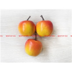 Яблоки красно-желтые (муляж) 35мм