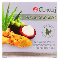 Антибактериальное мыло с мангустином Twin Lotus, Таиланд, 85 г