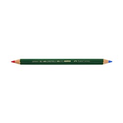 Карандаш художественный двухцветный Faber-Castelll CASTELL® COLOR B73 синий/красный