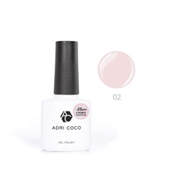 Гель-лак ADRICOCO Allure сream №02 камуфлирующий нежно-розовый, 8 мл