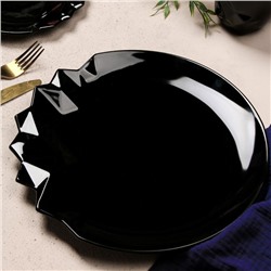 Тарелка «Обсидиан», чёрная, 27 см