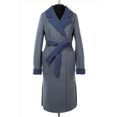 01-10454 Пальто женское демисезонное (пояс)
