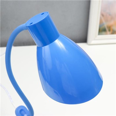 Настольная лампа 16700/1BL Е27 15Вт синий