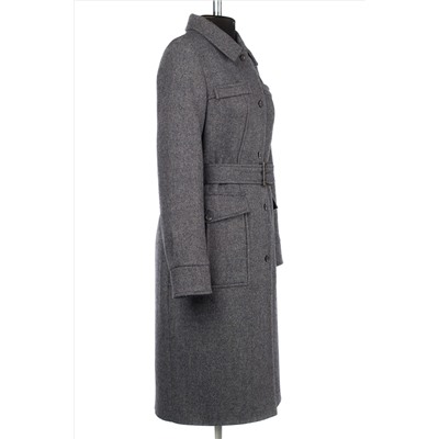 01-10334 Пальто женское демисезонное (пояс)