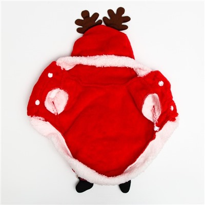 Куртка на кнопочках с меховой отделкой Santa, L (ДС 30, ОГ 42 см)