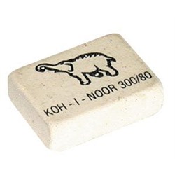 Ластик Koh-i-Noor "Elephant" 300/80 (0300080018KDRU) каучук, 26*18*8мм