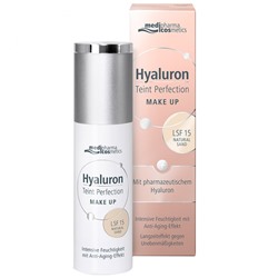 medipharma (медифарма) cosmetics Hyaluron Teint perfection Make Up Natural Sand LSF 15 30 мл