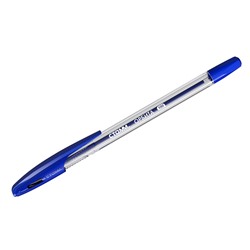 Ручка шар. СТАММ "Орбита 100" (РШ-30030) синяя 0.7мм, на масляной основе, прозрачный корпус