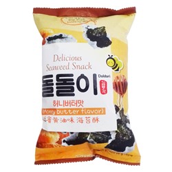 Морская капуста в кляре со вкусом меда Doldori, Корея, 30 г Акция