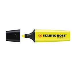 Текстовыделитель BOSS 2-5мм 70/24 желтый STABILO {Германия}