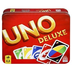 Настольная карточная игра UNO - версия люкс