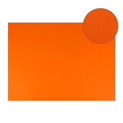 Картон цветной Sadipal Sirio двусторонний: текстурный/гладкий, 700 х 500 мм, Sadipal Fabriano Elle Erre, 220 г/м, оранжевый